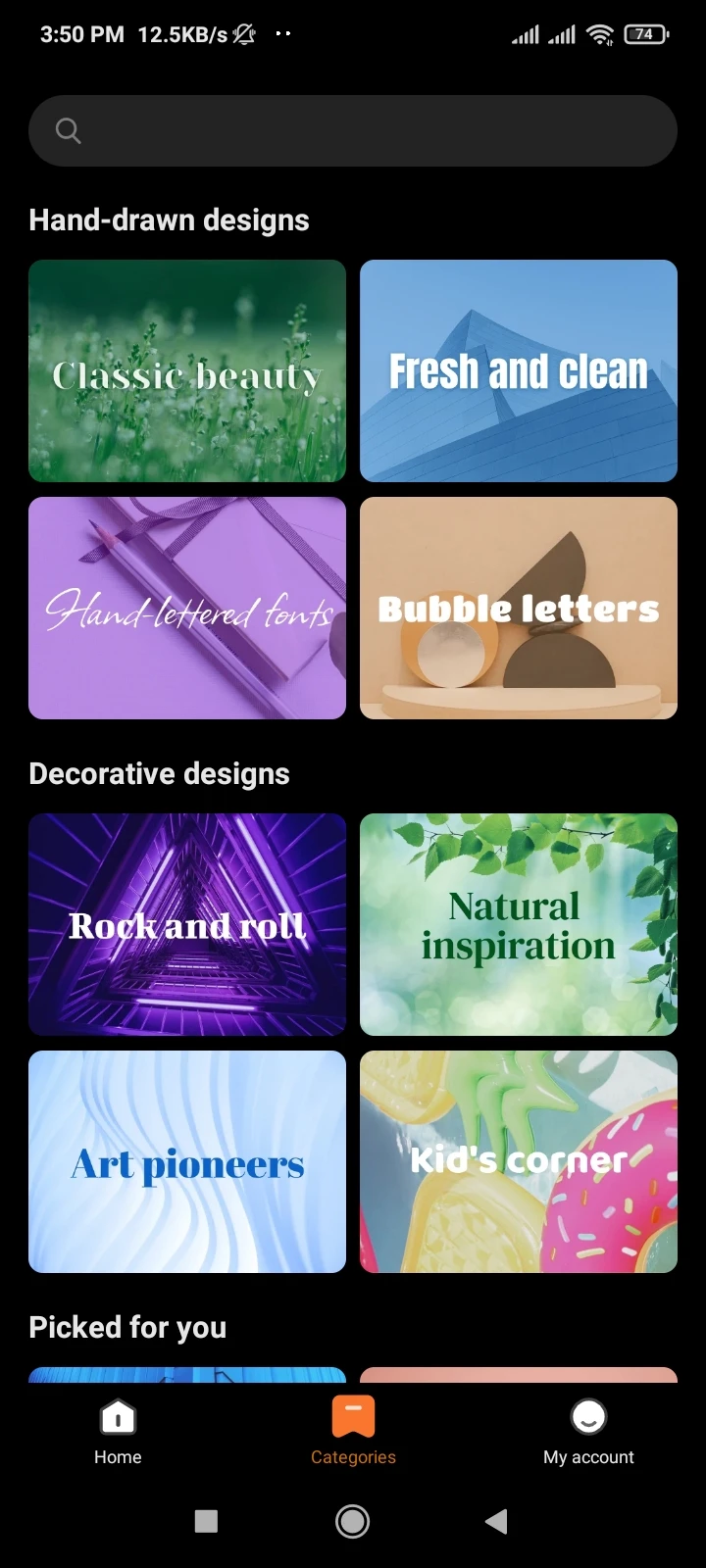Screenshot Of Redmi Theme Store App